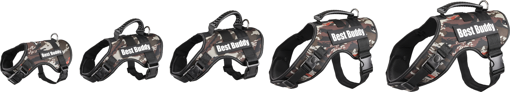 Flamingo Harness Uranus Jungle camouflage