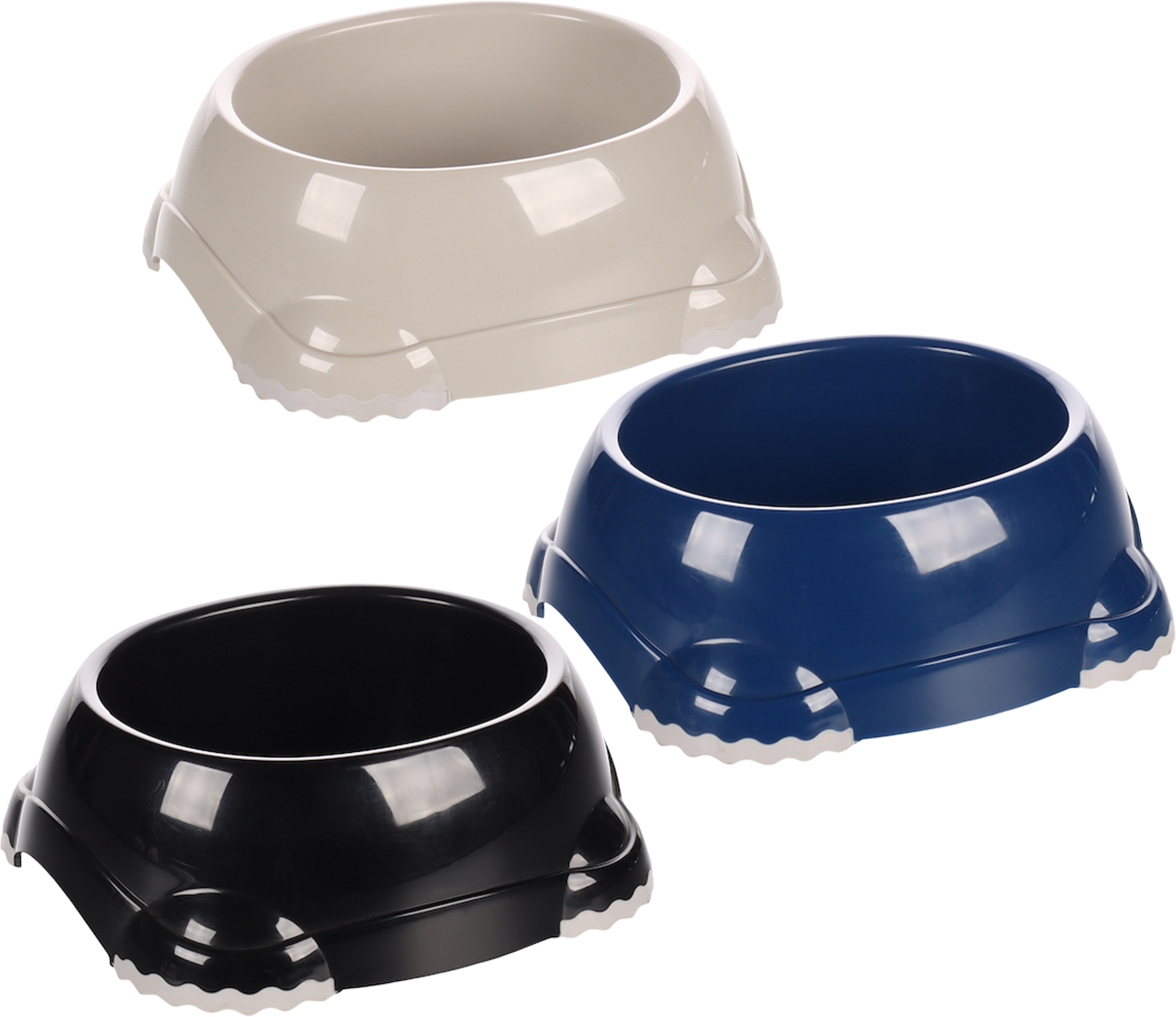 Flamingo Feeding and drinking bowl Leno Oval Classic multiple colours