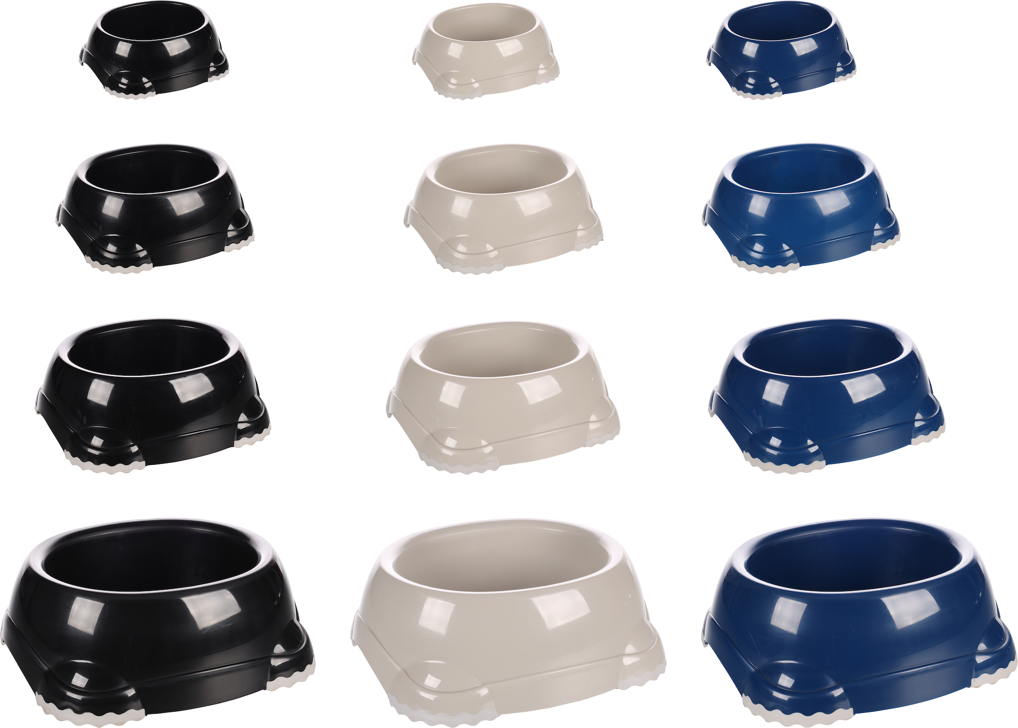 Flamingo Feeding and drinking bowl Leno Oval Classic multiple colours