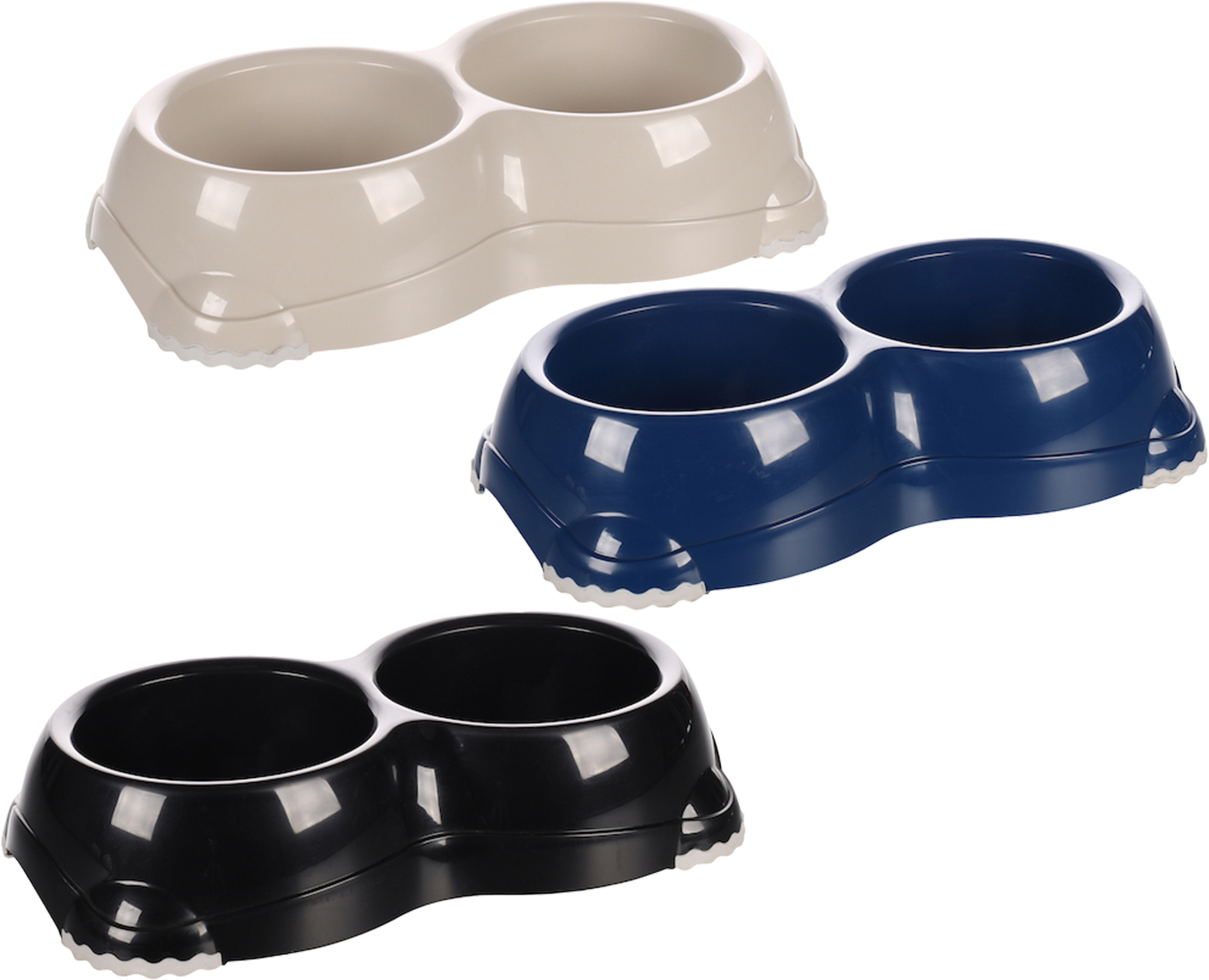 Flamingo Gamelle pour la nourriture et l'eau Combo Leno Classic plusieurs couleurs