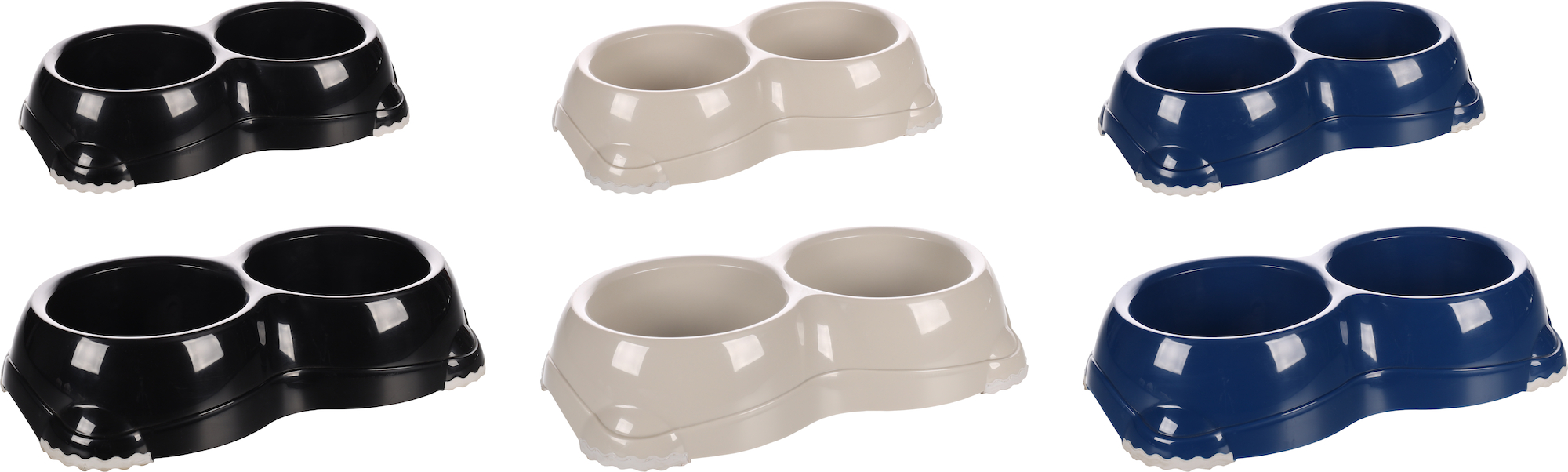 Flamingo Gamelle pour la nourriture et l'eau Combo Leno Classic plusieurs couleurs