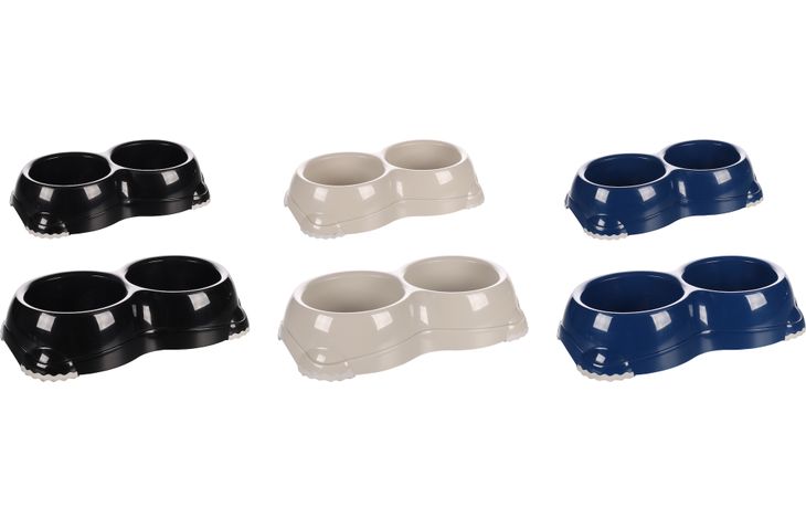 Flamingo Gamelle pour la nourriture et l'eau Combo Leno Classic plusieurs couleurs