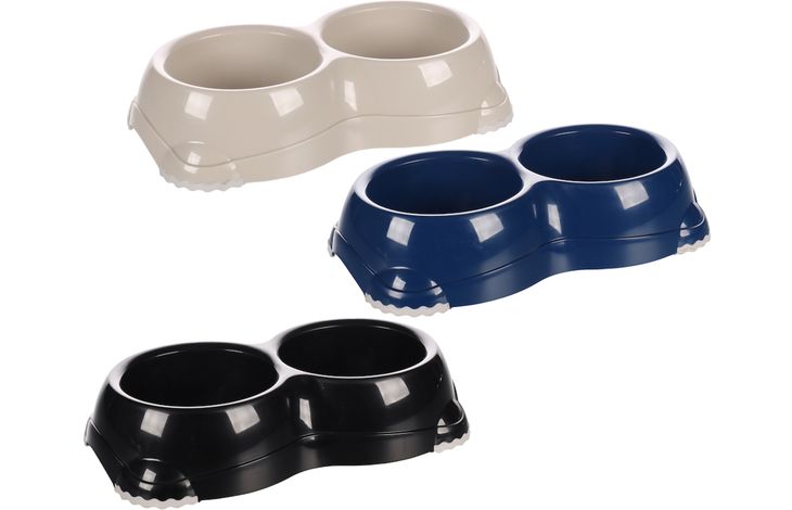 Flamingo Gamelle pour la nourriture et l'eau Combo Leno Classic plusieurs couleurs