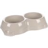 Feeding and drinking bowl Combo Leno Classic multiple colours  Light grey 