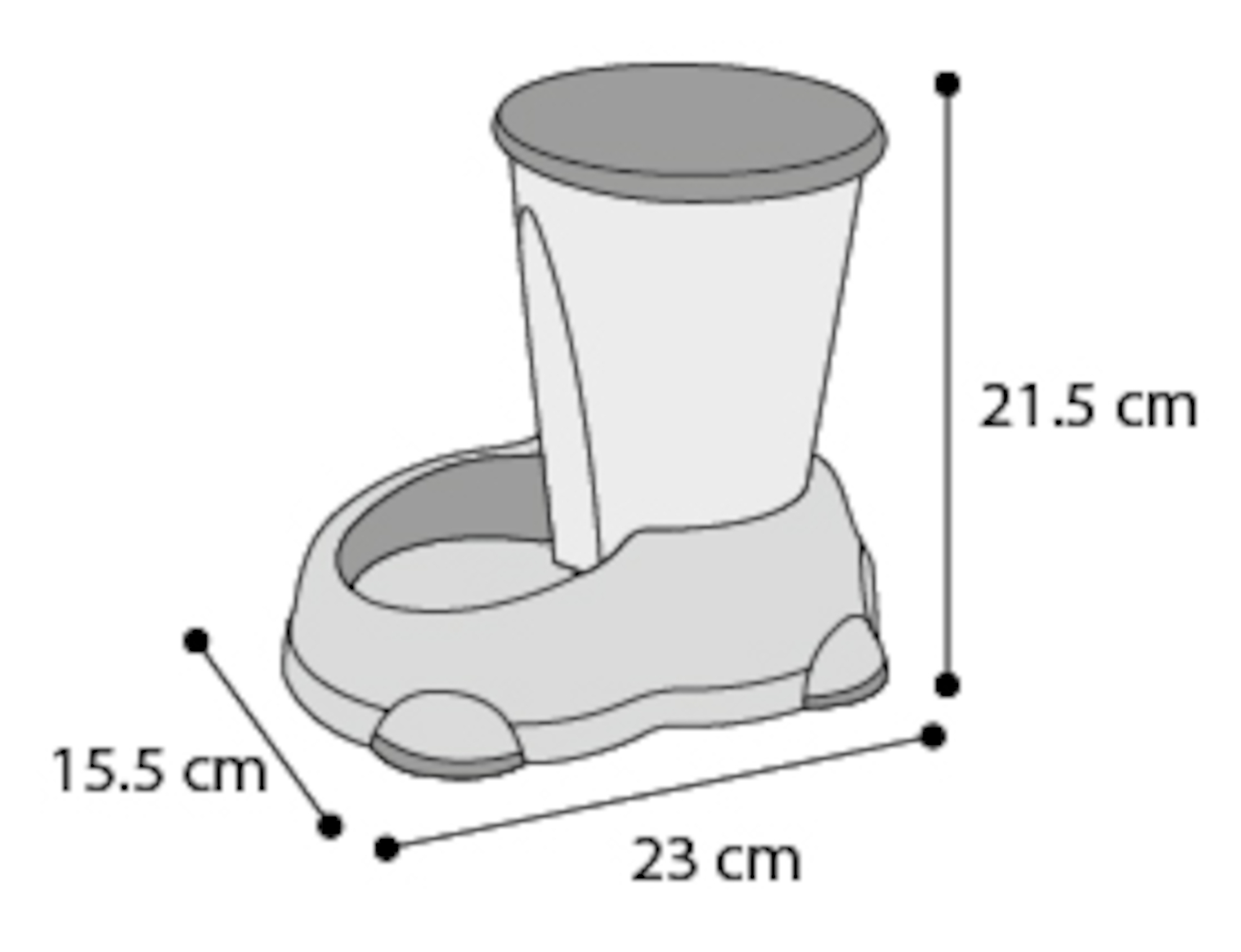 Flamingo Automatic water dispenser Mara Classic multiple colours