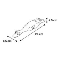 Flamingo Jouet Anka Canard Jaune