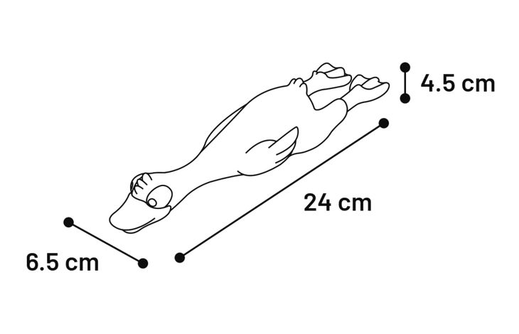 Flamingo Jouet Anka Canard Jaune