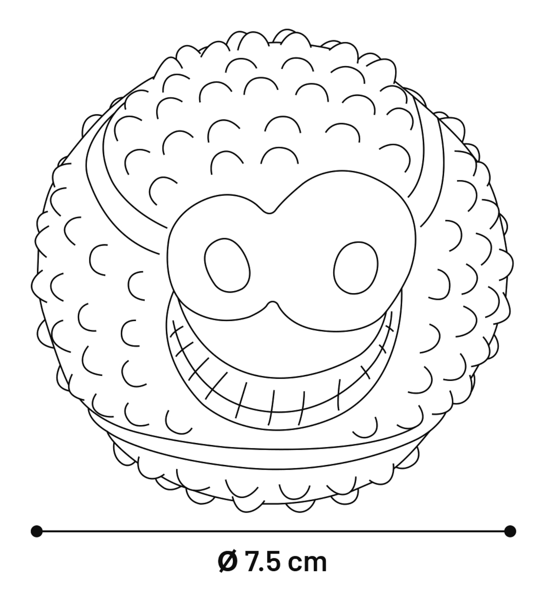 Flamingo Giocattolo Pila Palla da tennis Arancio