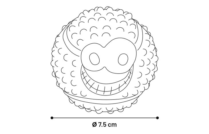 Flamingo Giocattolo Pila Palla da tennis Arancio