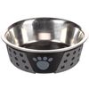 Eet- en drinkpot Hermosa Rond Zwart & Grijs & Zilver