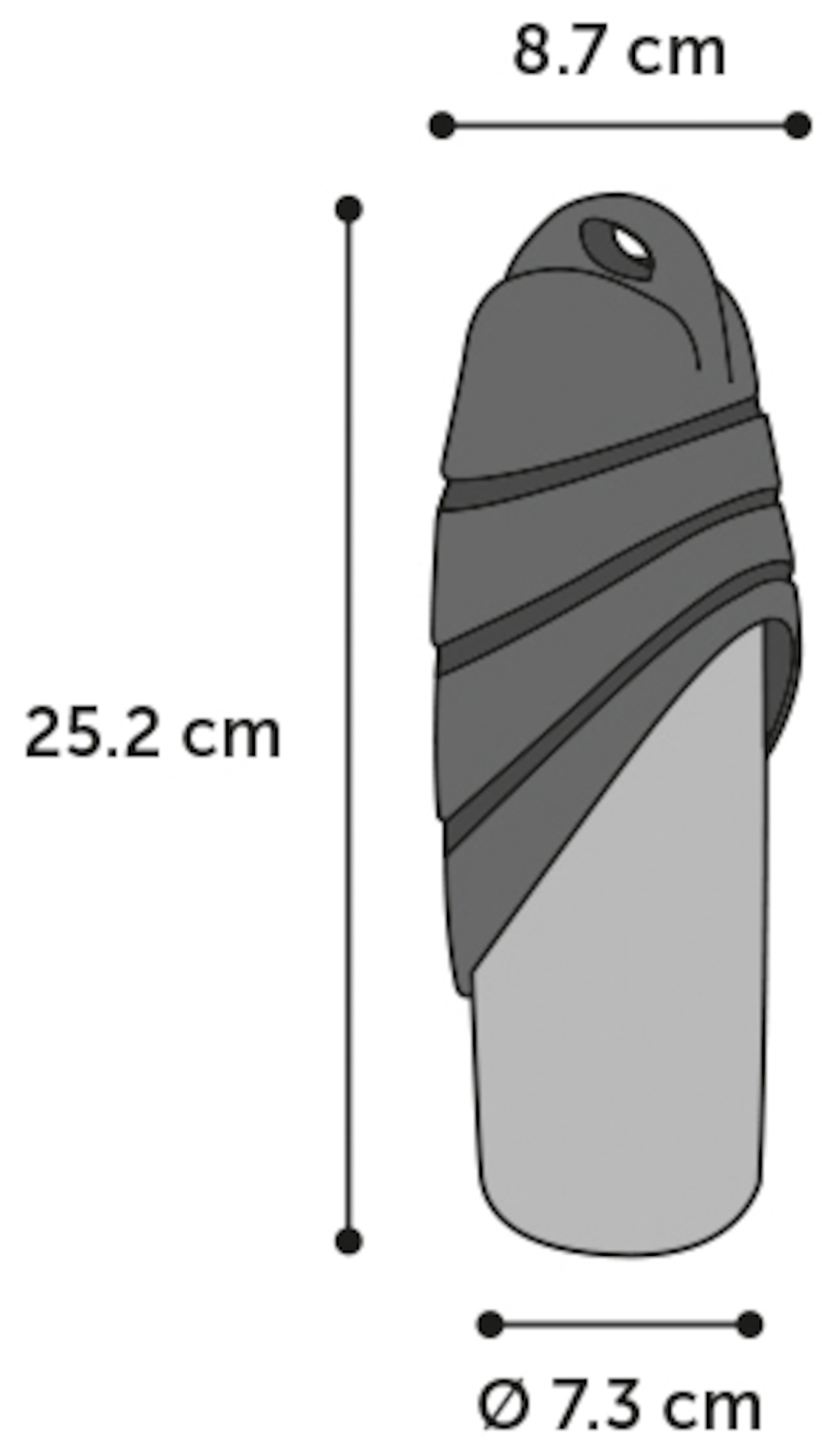 Flamingo Distributeur d'eau Fin Argent & Noir