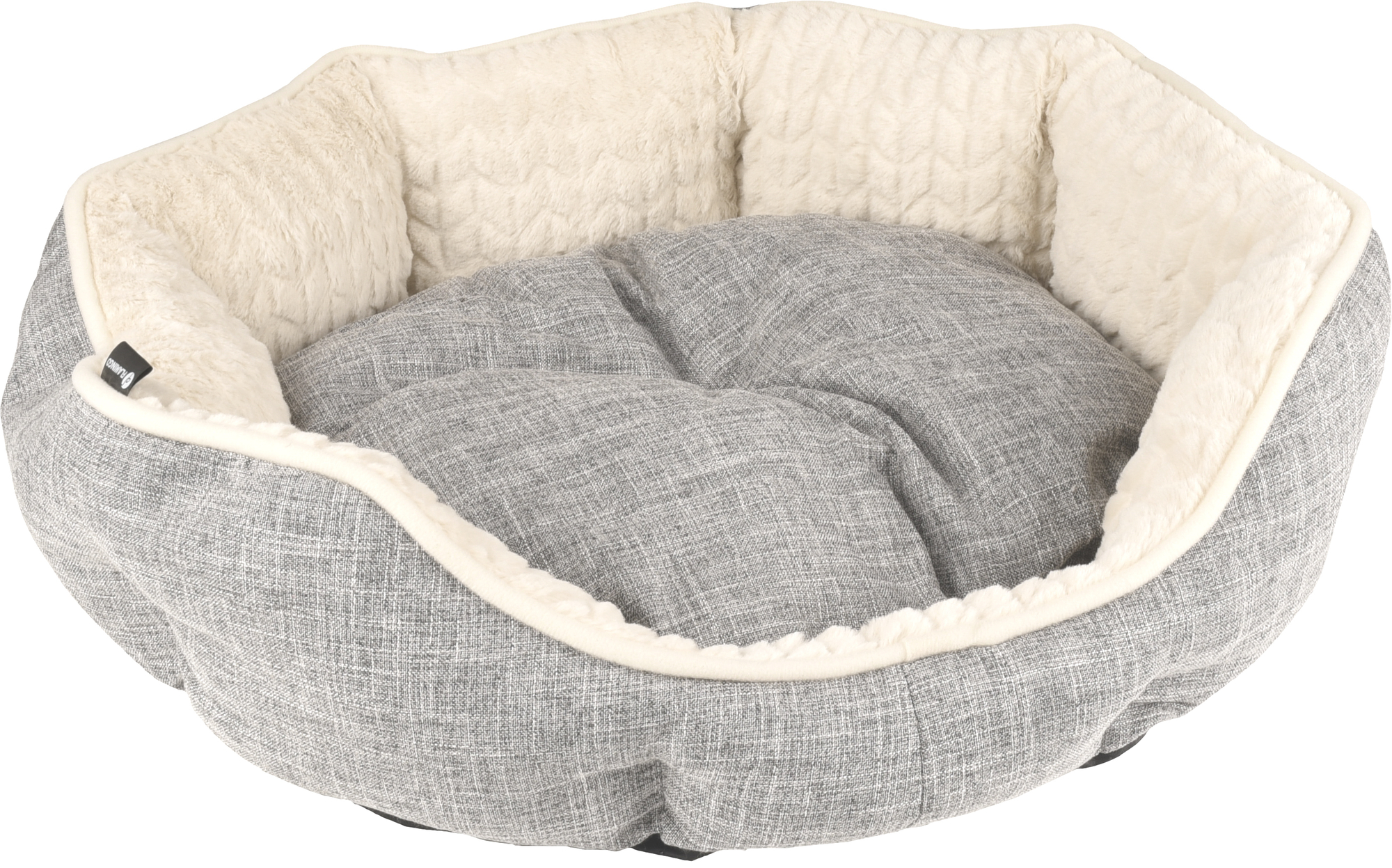 Flamingo Basket Zupo Octagon Grey