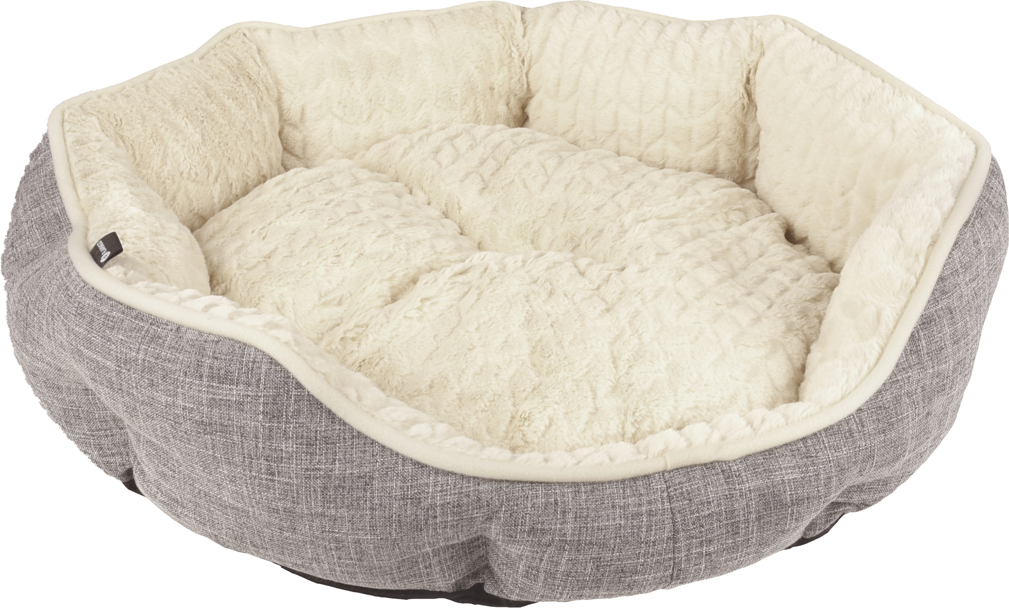 Flamingo Basket Zupo Octagon Grey