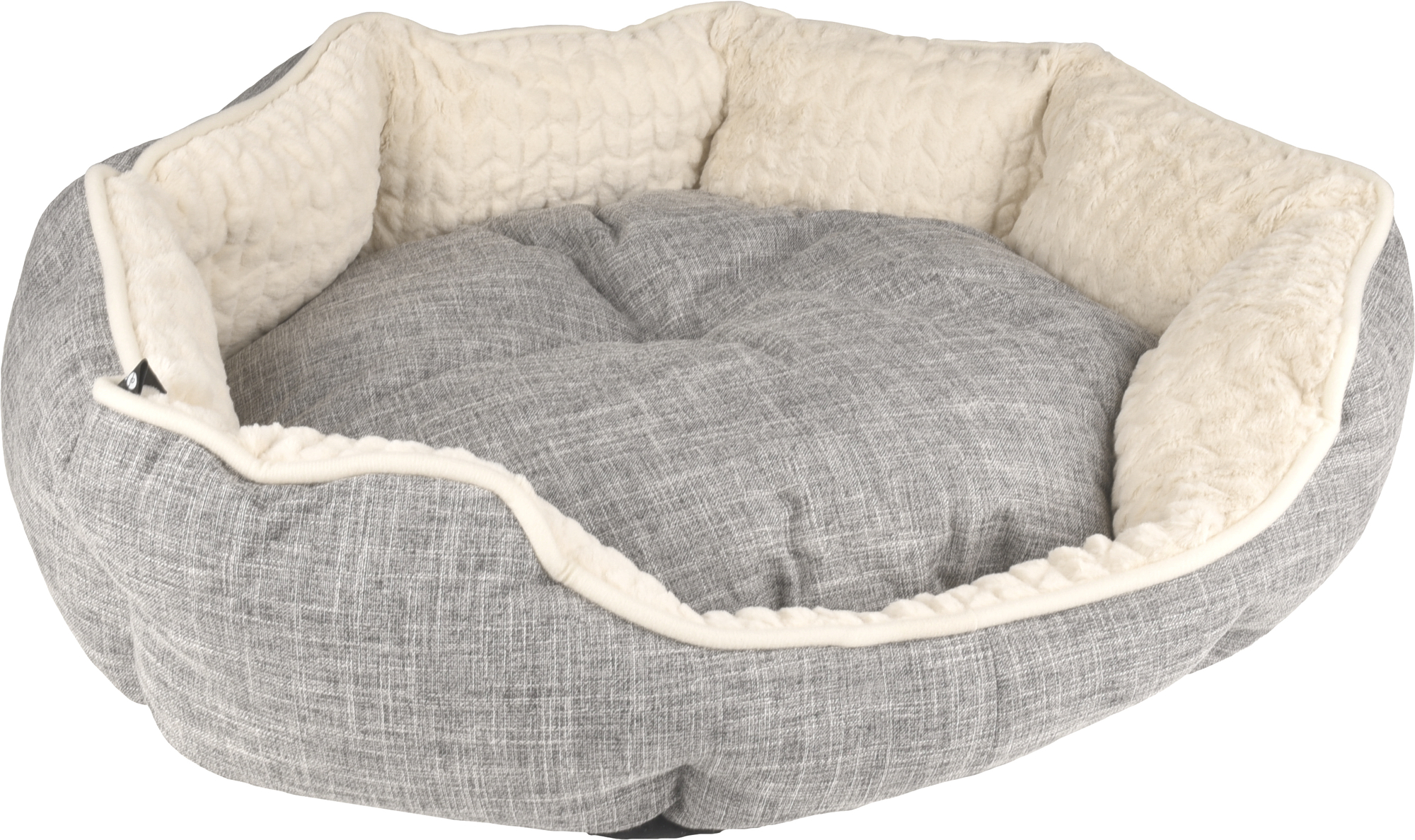Flamingo Basket Zupo Octagon Grey