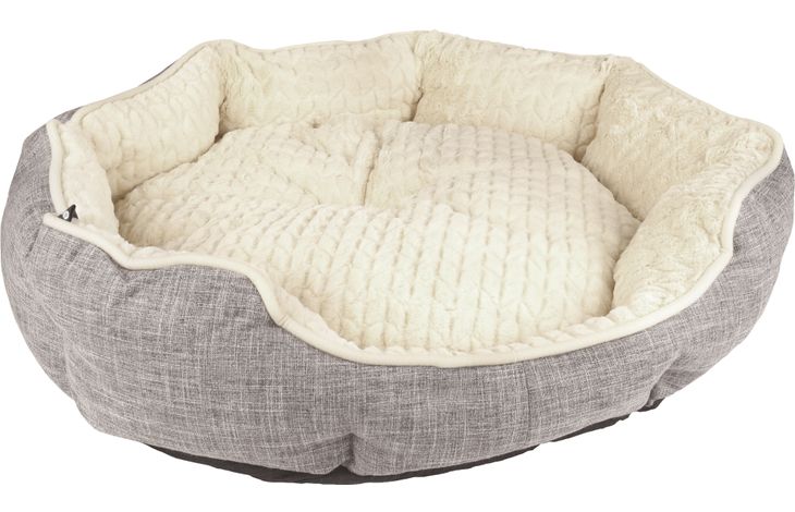 Flamingo Basket Zupo Octagon Grey