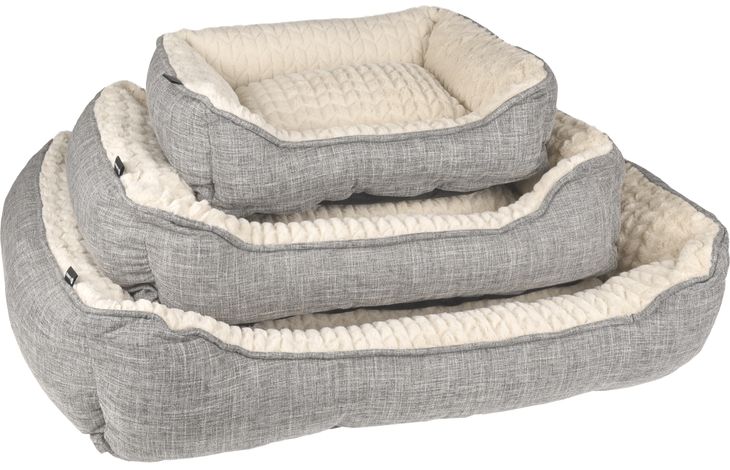 Flamingo Basket Zupo Rectangle Grey