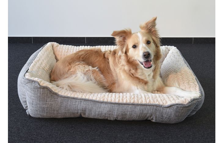 Flamingo Basket Zupo Rectangle Grey