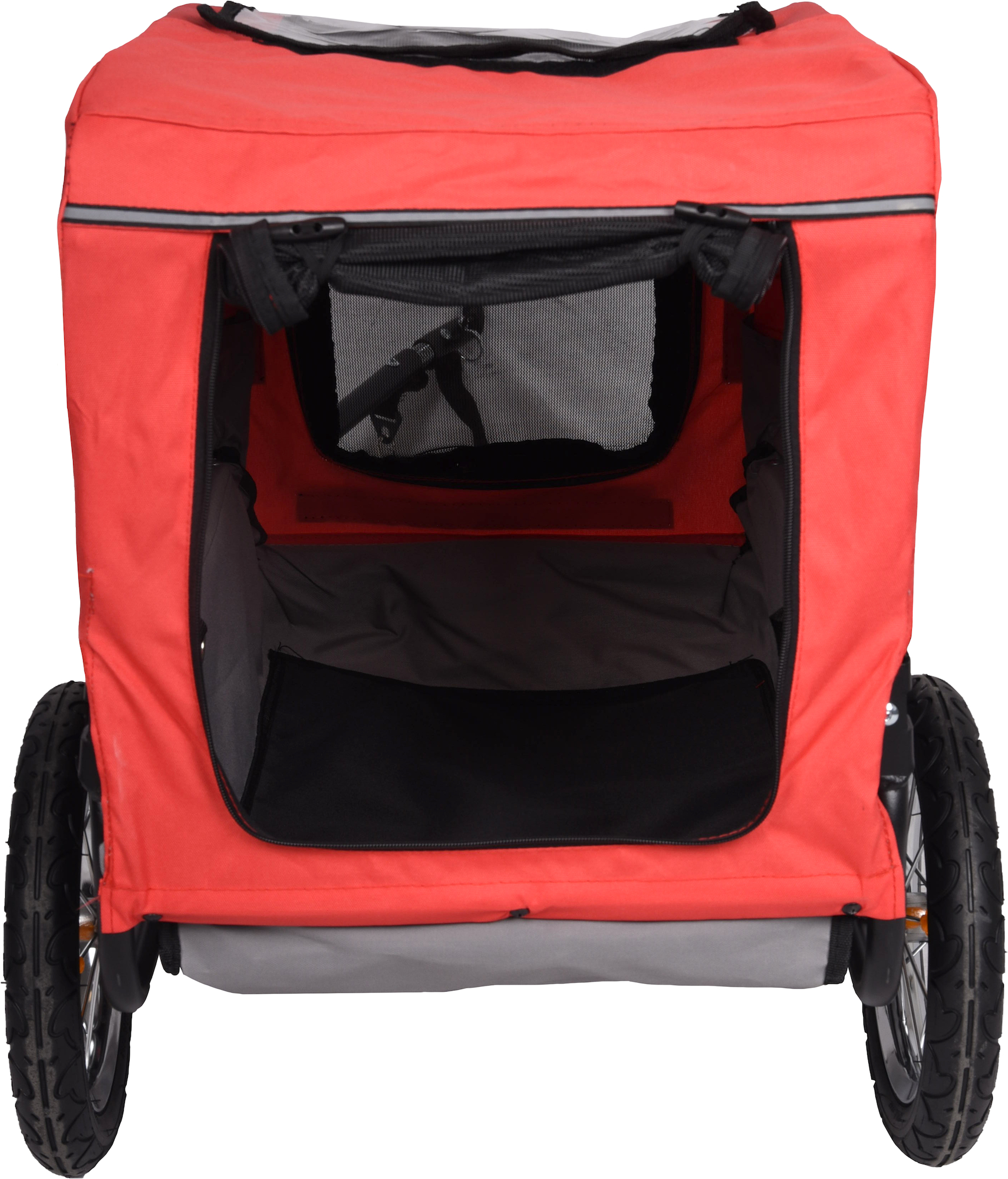 Flamingo Bicycle trailer Romero Red & Grey