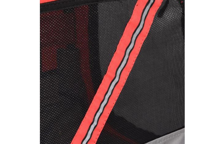 Flamingo Bicycle trailer Romero Red & Grey