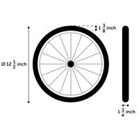 Flamingo Bicycle trailer Romero Red & Grey