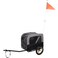 Flamingo Bicycle trailer Romero Grey & Black