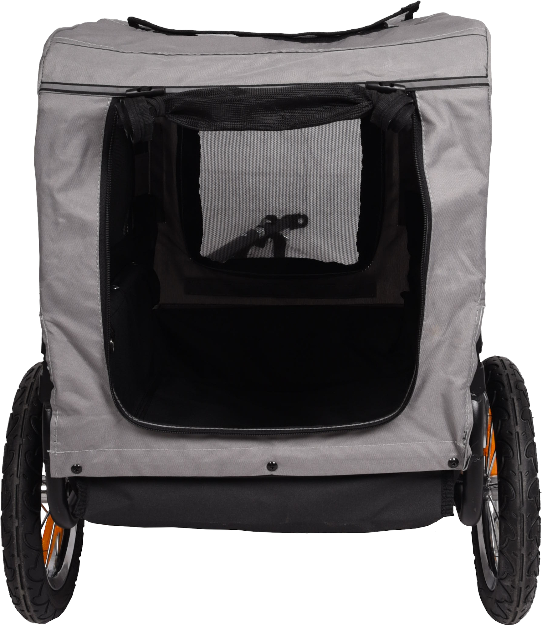 Flamingo Bicycle trailer Romero Grey & Black
