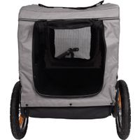 Flamingo Bicycle trailer Romero Grey & Black