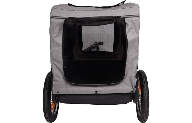 Flamingo Bicycle trailer Romero Grey & Black