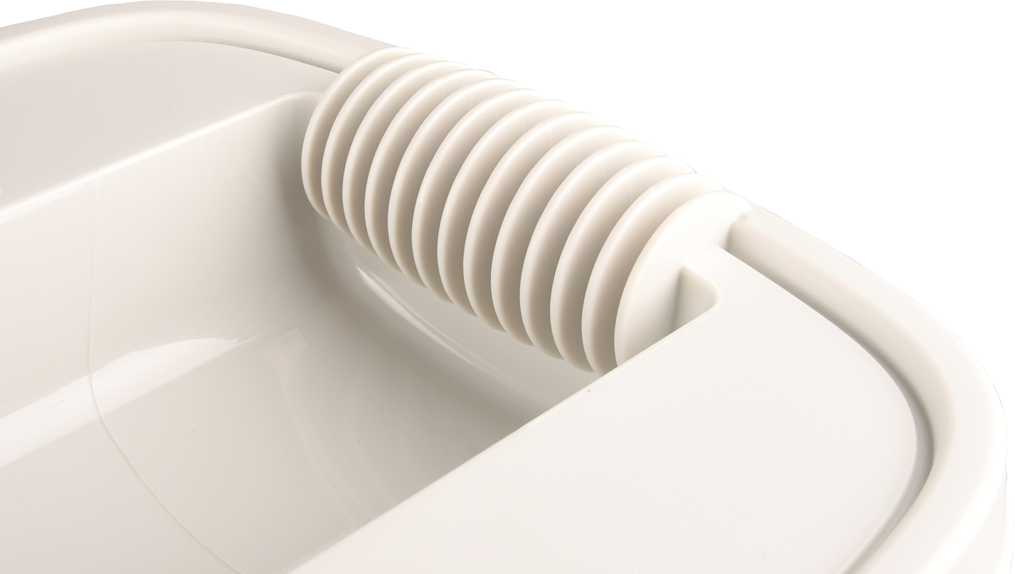 Flamingo Food container June Rectangle Taupe & White