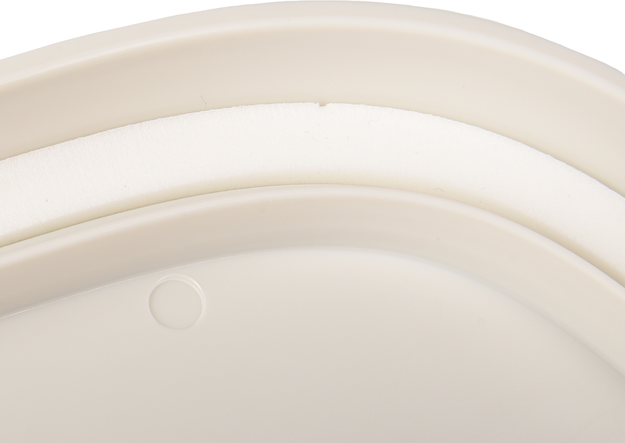 Flamingo Food container June Rectangle Taupe & White