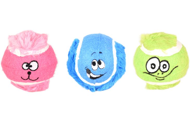 Flamingo Toy Fonny Tennis ball Multiple colours