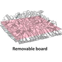 Flamingo Snuffelmat Amigo  Donkergrijs