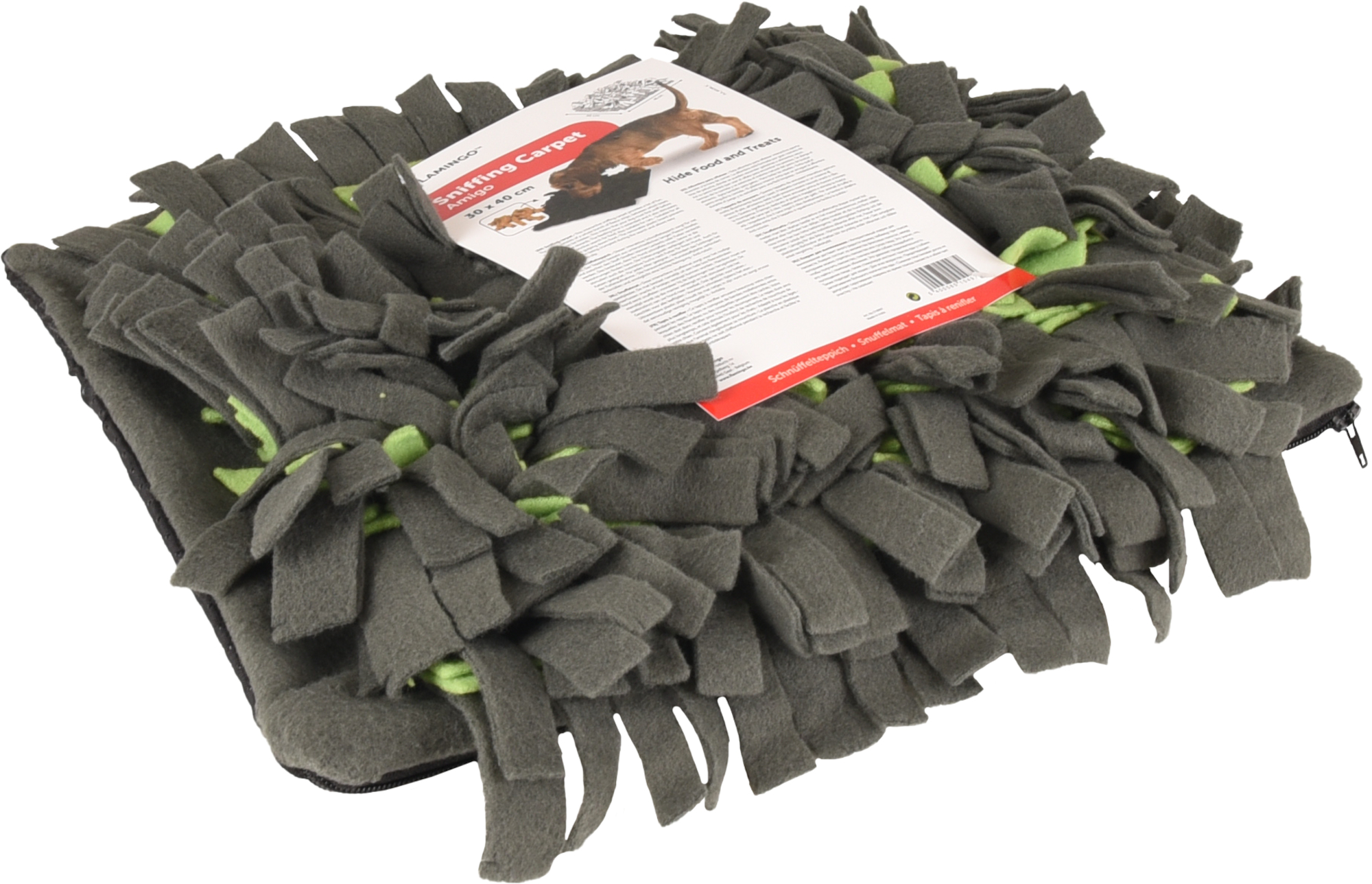 Flamingo Snuffelmat Amigo  Donkergrijs