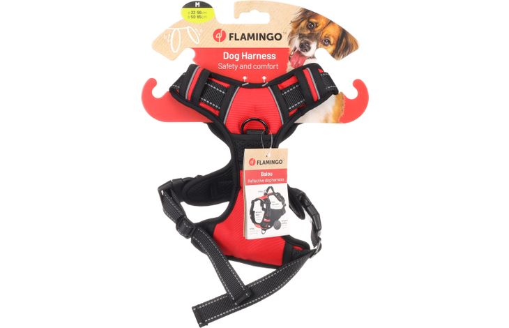Flamingo Harnas Balou Rood