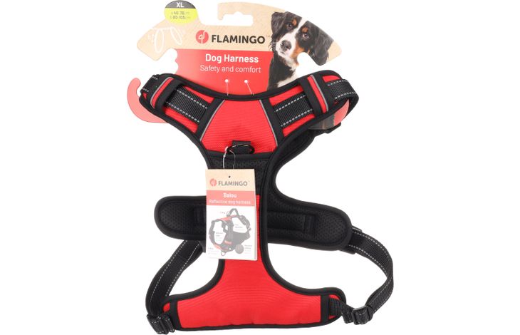 Flamingo Harness Balou Red