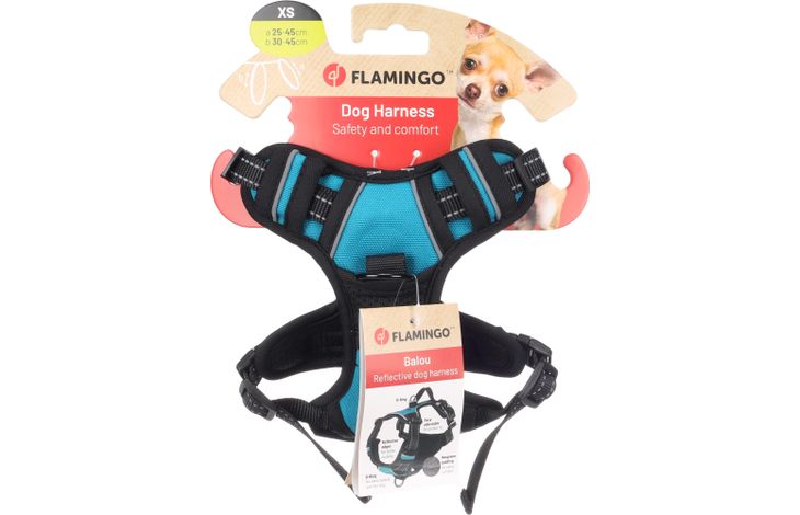Flamingo Arnés Balou Azul