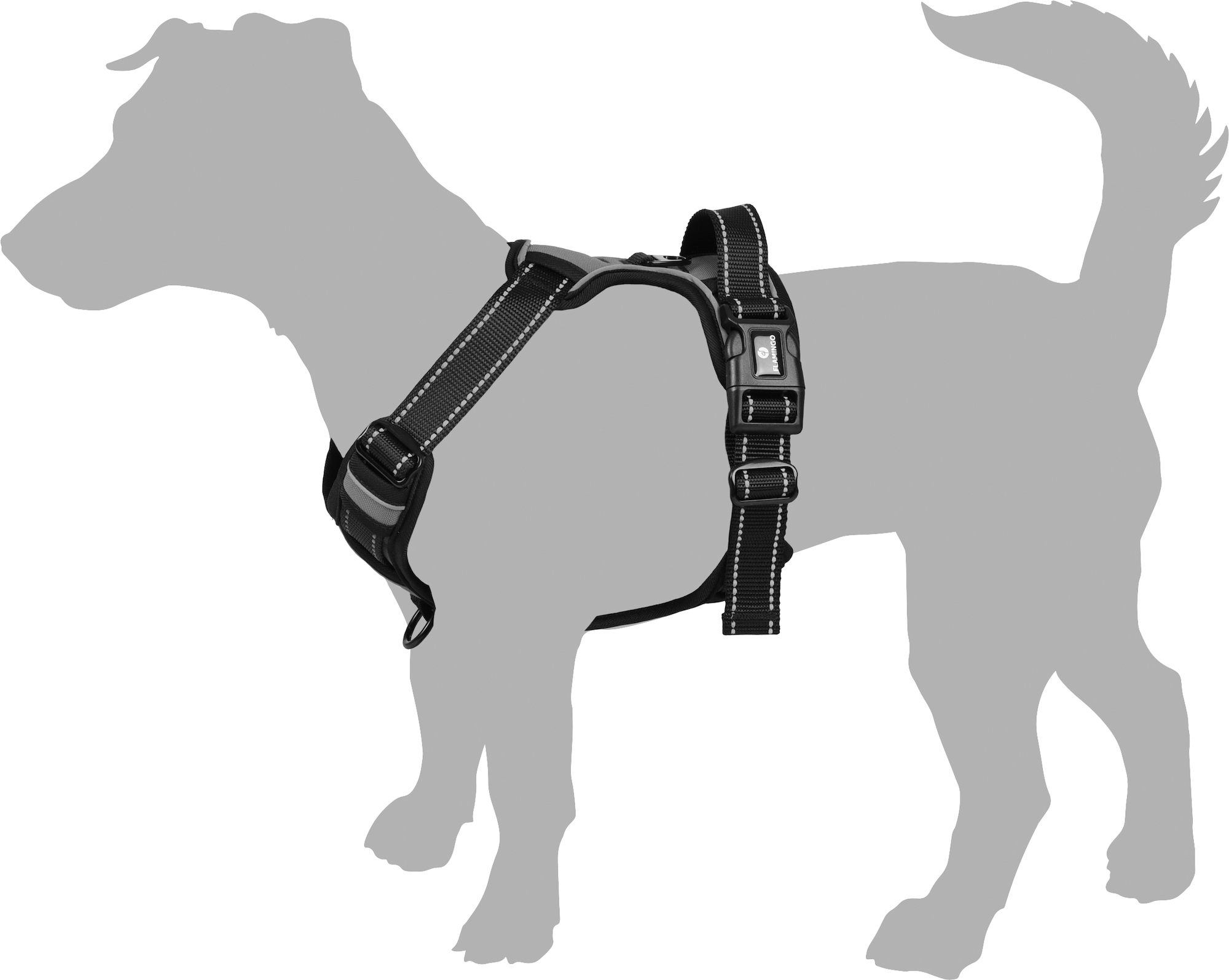 Flamingo Harness Balou Black