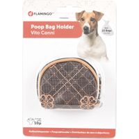 Flamingo Poop bag dispenser Vito Brown