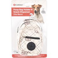 Flamingo Portasnacks con portabolsas Vito Beige