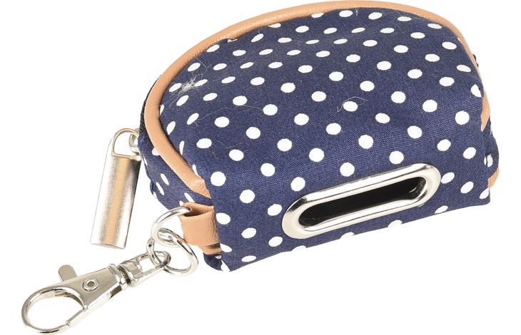 Flamingo Dispensador de bolsads de excrementos Dot Azul