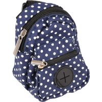 Flamingo Distributeur pour friandises avec sacs à déjections Dot Bleu