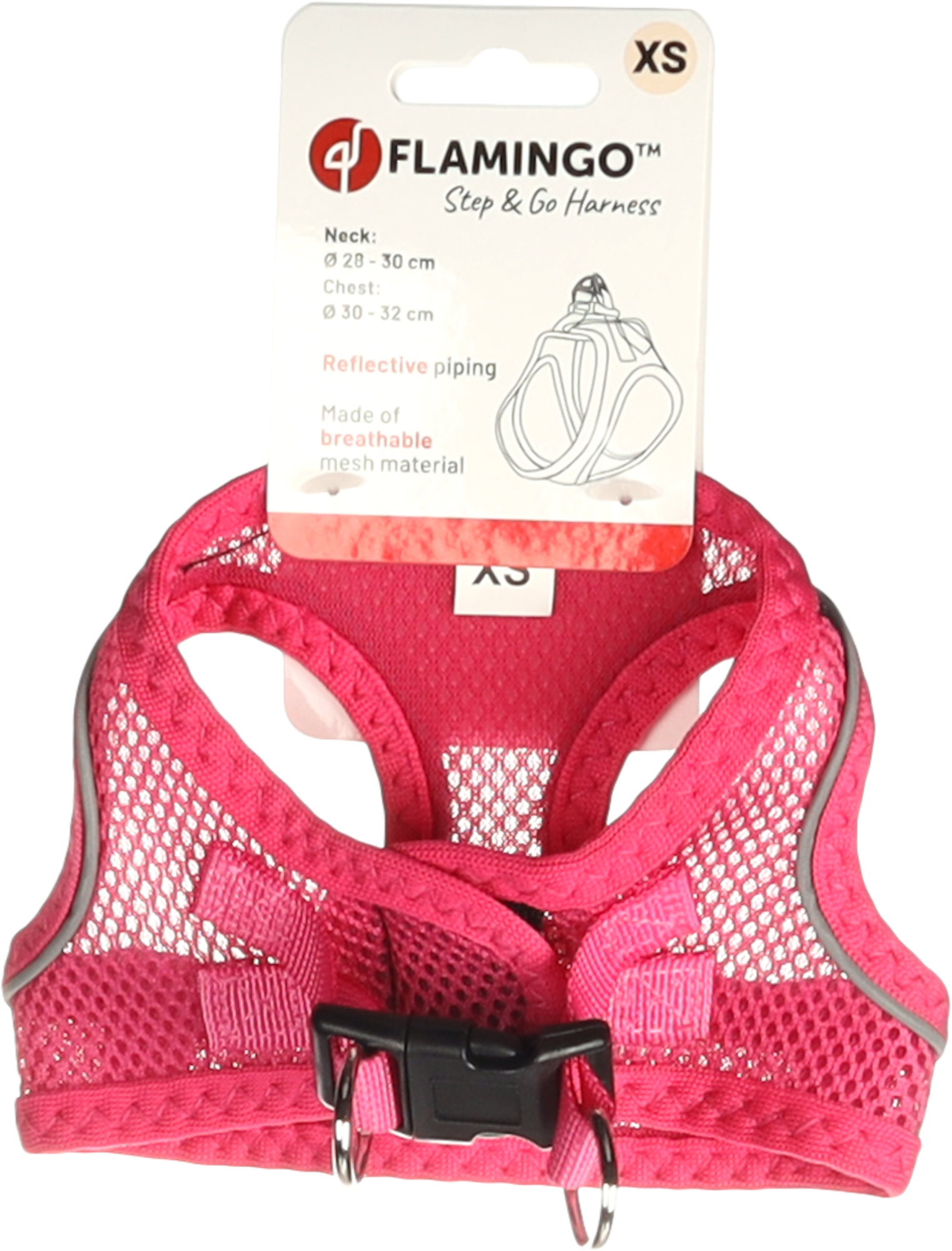 Flamingo Harness Step&Go Bento Pink