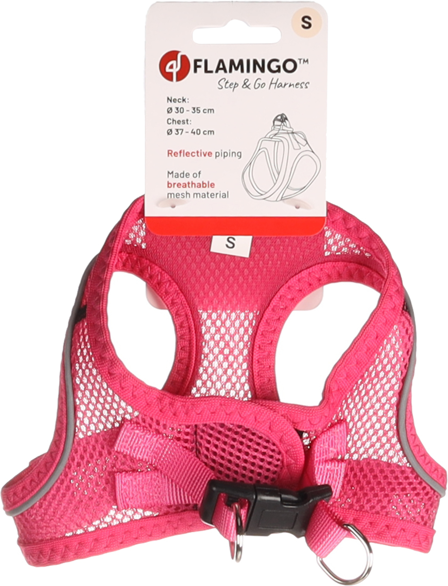 Flamingo Harness Step&Go Bento Pink