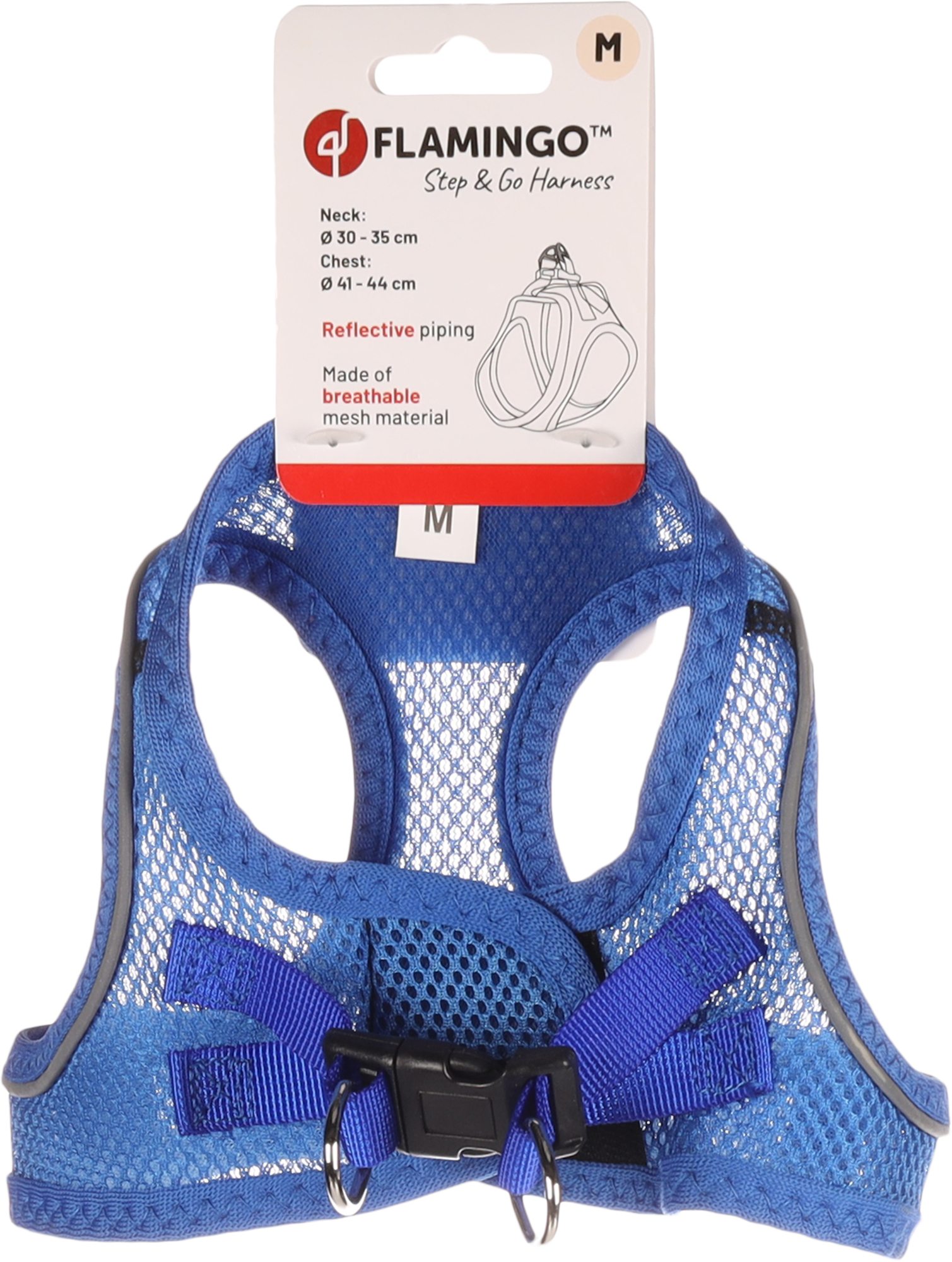 Flamingo Harness Step&Go Bento Blue