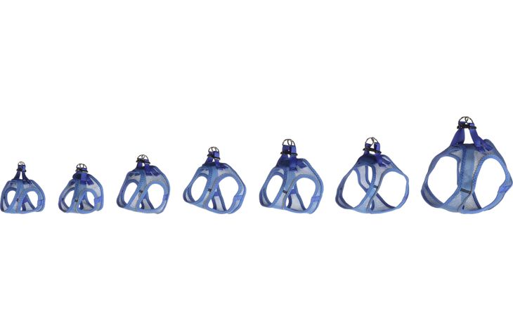 Flamingo Harnas Step&Go Bento Blauw