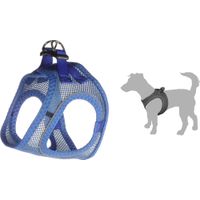 Flamingo Harnas Step&Go Bento Blauw