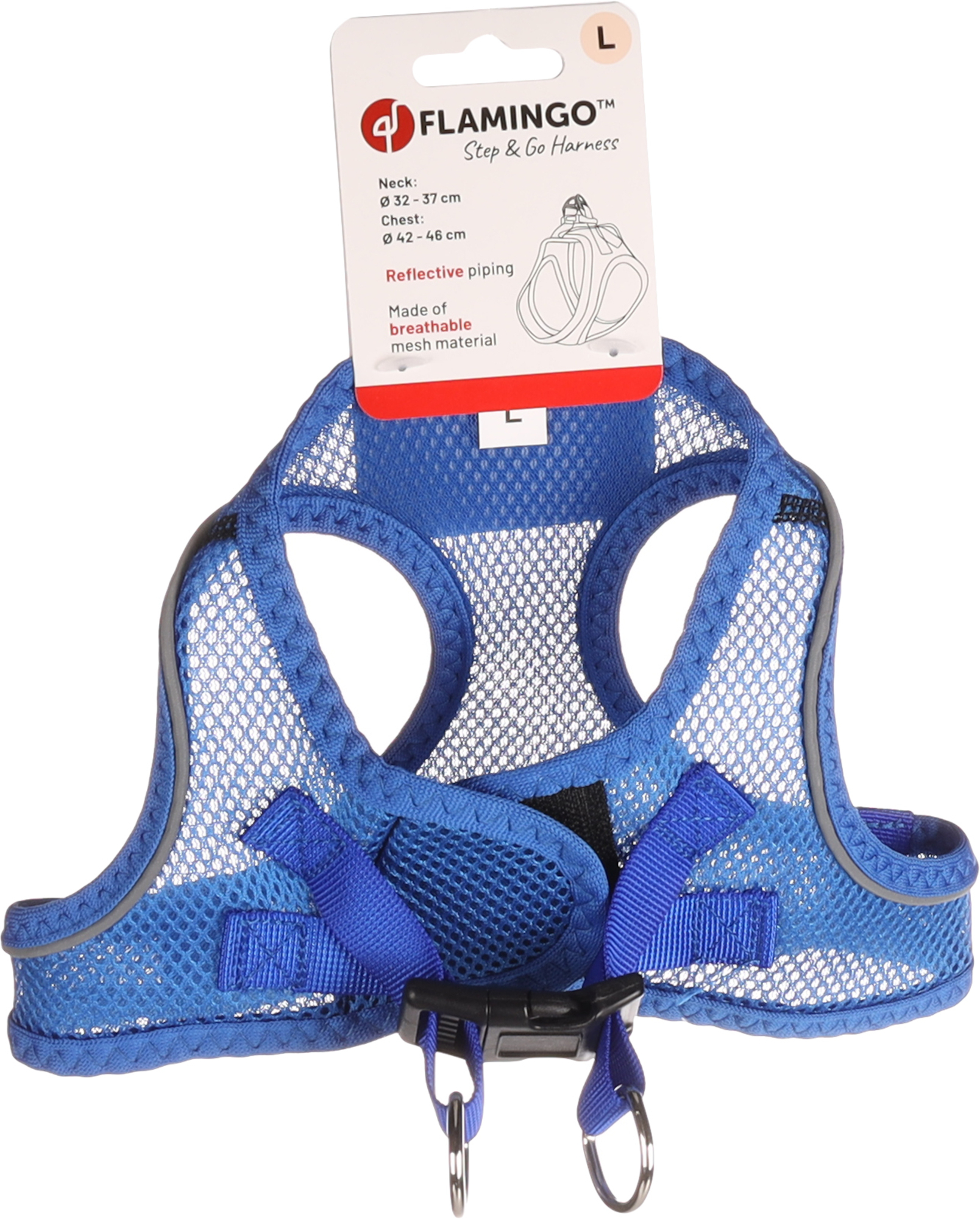 Flamingo Harness Step&Go Bento Blue