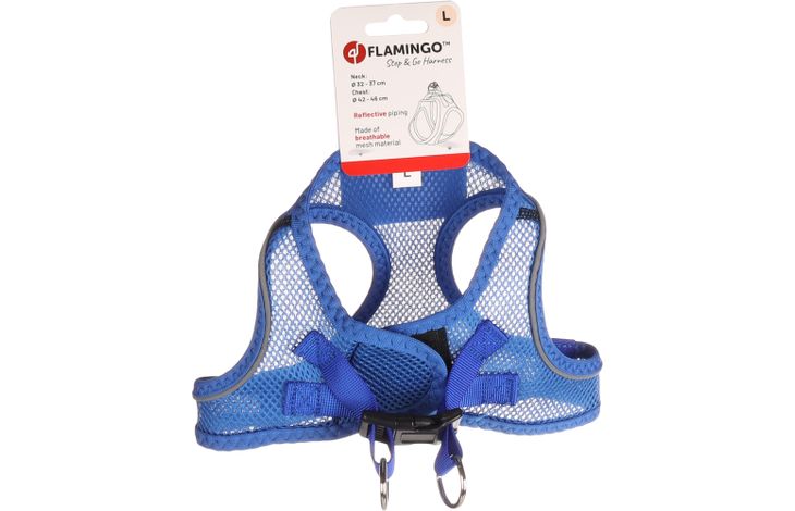 Flamingo Harnas Step&Go Bento Blauw