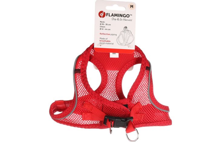 Flamingo Harnas Step&Go Bento Rood