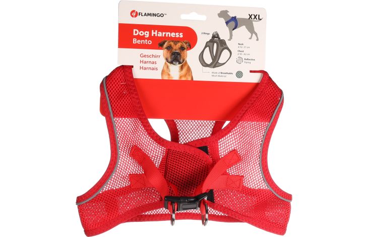 Flamingo Harnas Step&Go Bento Rood